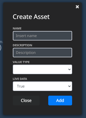 Create New Virtual Tag Form