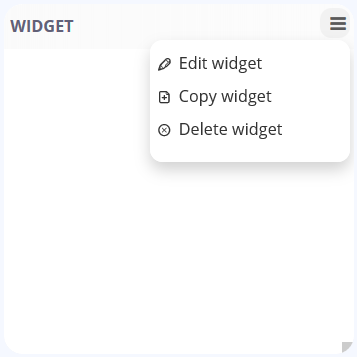 Widget components